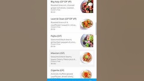 ActiveMenus Mobile Order Flow