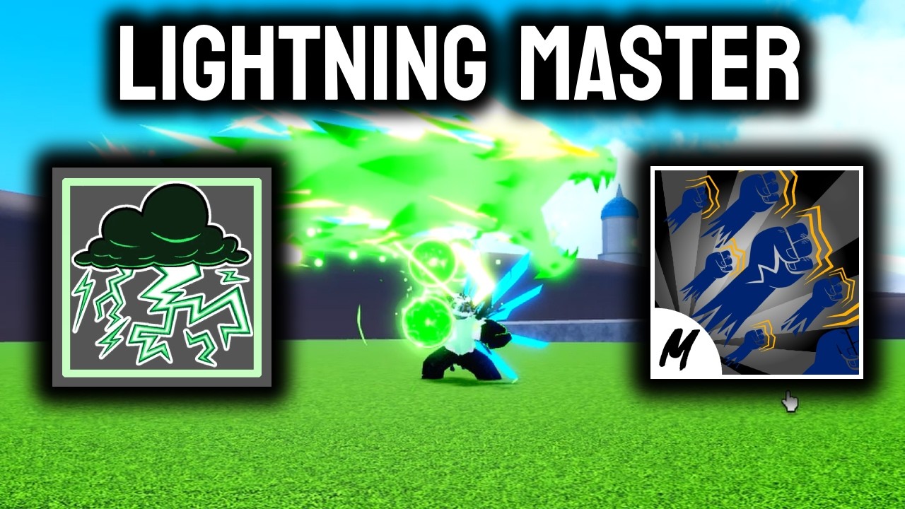I MASTERD The most BROKEN fruit in Blox Fruits | Bounty Hunting + Lightning Combos (Blox Fruits