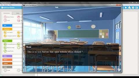 [Tyrano Builder] Opening Website using button