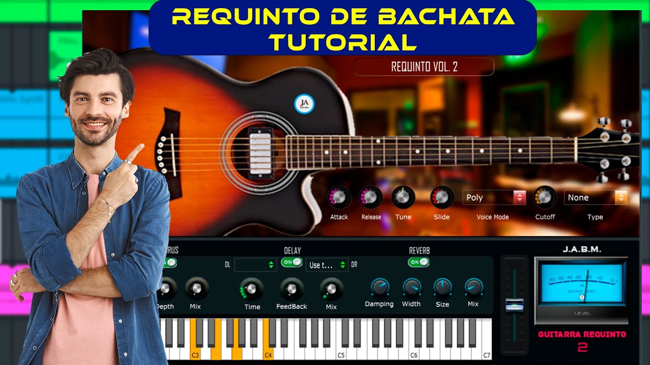 GUITARRA DE BACHATA VST 2024 | TUTORIAL REQUINTO DE BACHATA ...