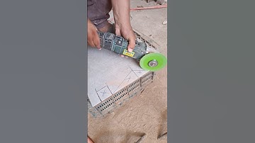 Cutting tiles for difficult corners