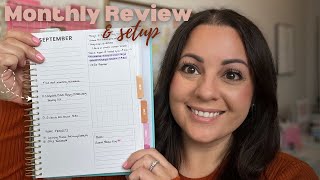 🍂 September Reflection, Review & Reset | October Setup, Goals & Intentions