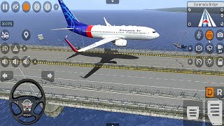 🚚Bussid Flying Aeroplane Over BUSSID GONE WRONG❌ | Bus Simulator Indonesia Plane Mod 🏕 | Bus Game screenshot 3