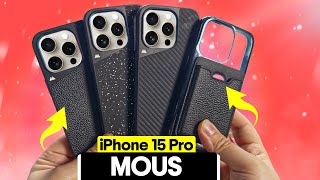iPhone 15 Pro Mous Limitless 5.0 & Clarity 2.0 Cases  A Top 5 Case!!