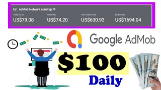 How Do I Earn $100+ Daily From Google Admob Ads 2022 screenshot 5