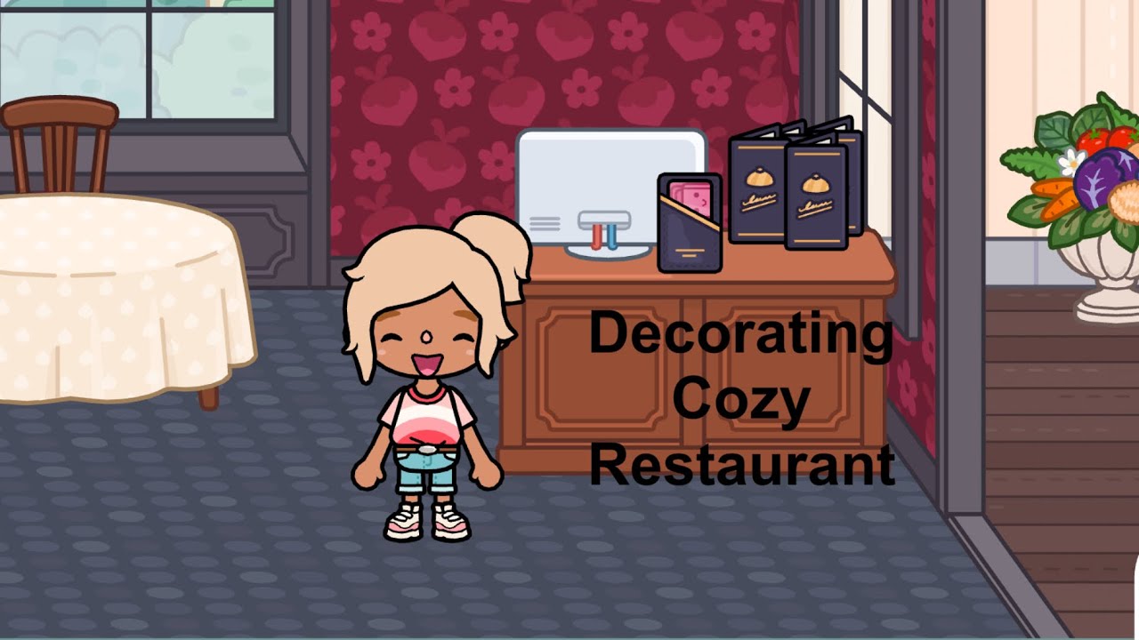 Decorating Cozy Restaurant// Toca Boca - YouTube