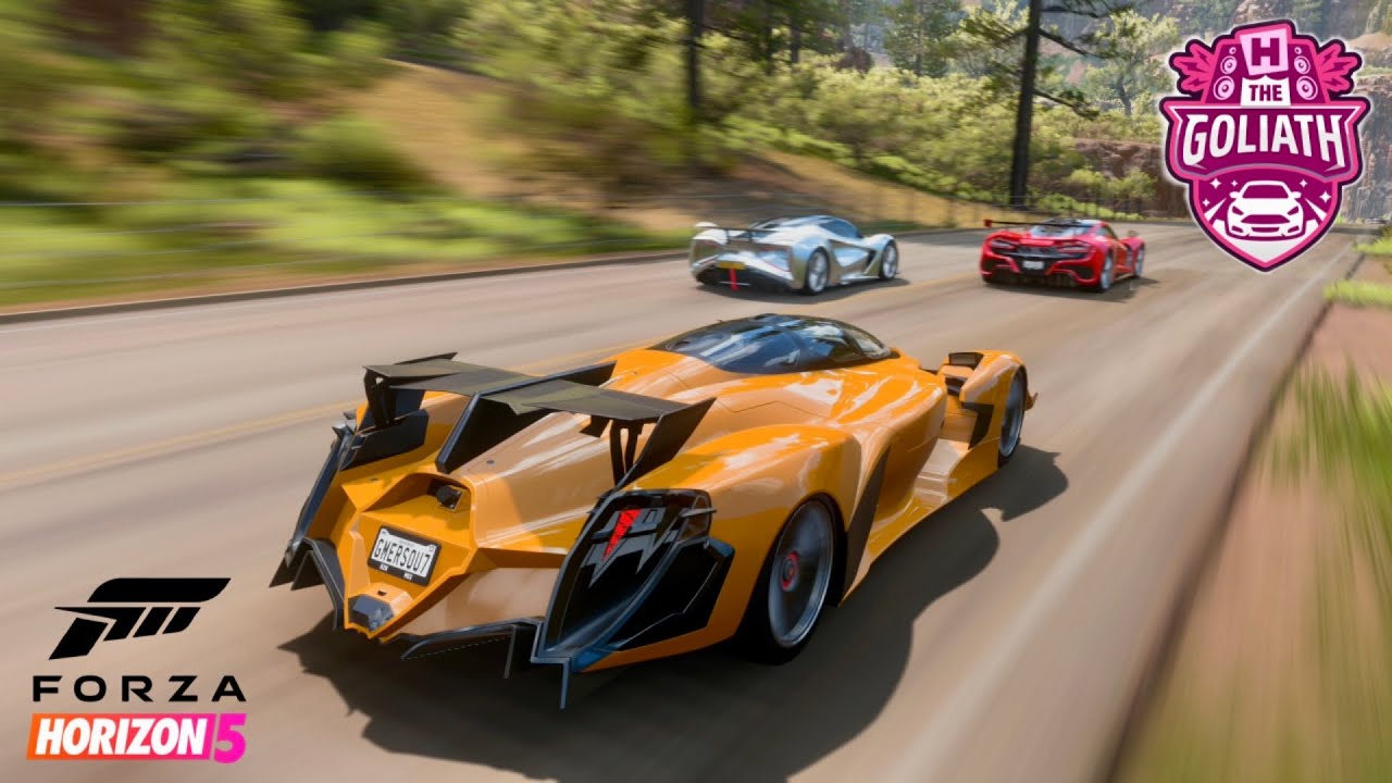RAESR TACHYON SPEED - GOLIATH RACE | FORZA HORIZON 5 - YouTube