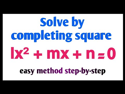 completing square method