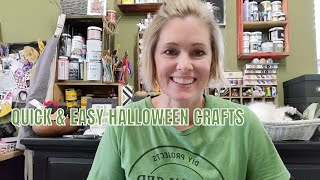 3 EASY & CHEAP (but most importantly adorable) HALLOWEEN CRAFTS