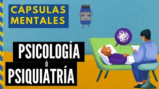 ¿Cuál es la diferencia entre psicología y psiquiatría?