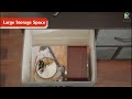 KriShyam® Fabric 5-Drawer Storage Organizer for Efficient Home and Office Organization