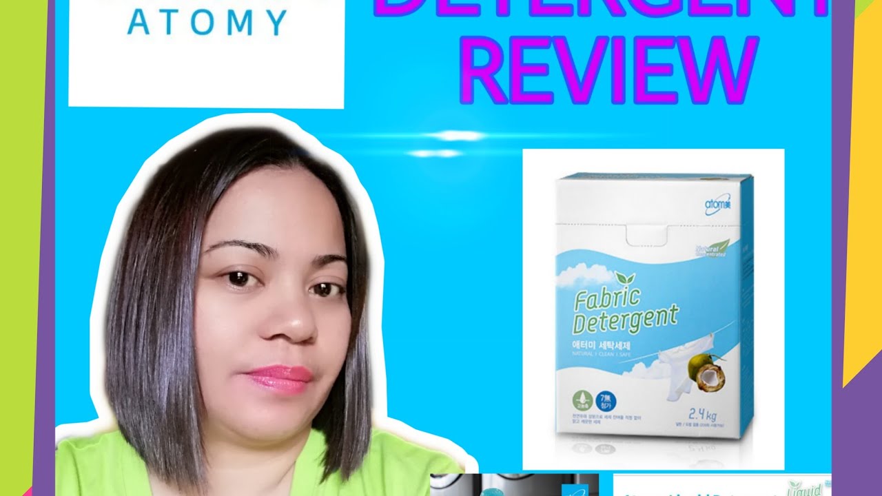 ATOMY FABRIC DETERGENT from NATURAL INGREDIENTS(COCONUT & SUGAR CANE) REVIEW