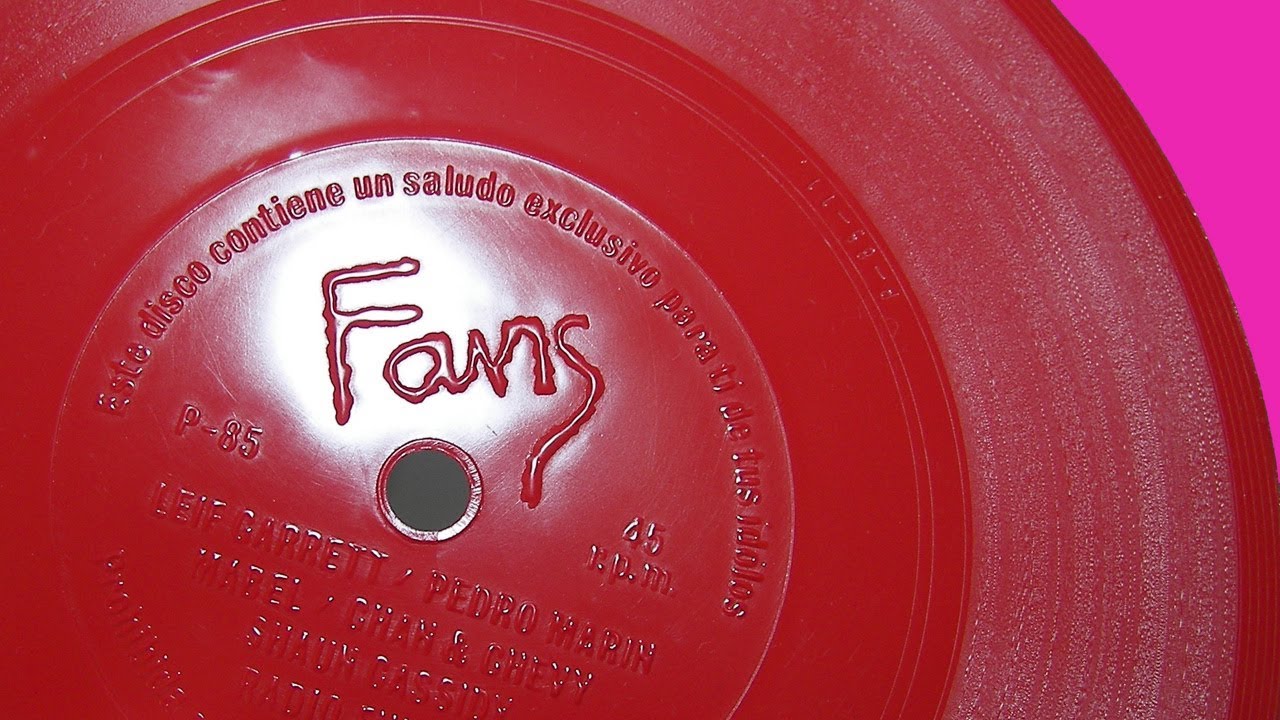 RADIO FUTURA SALUDAN DESDE EL FLEXIDISC “FANS” (1980)