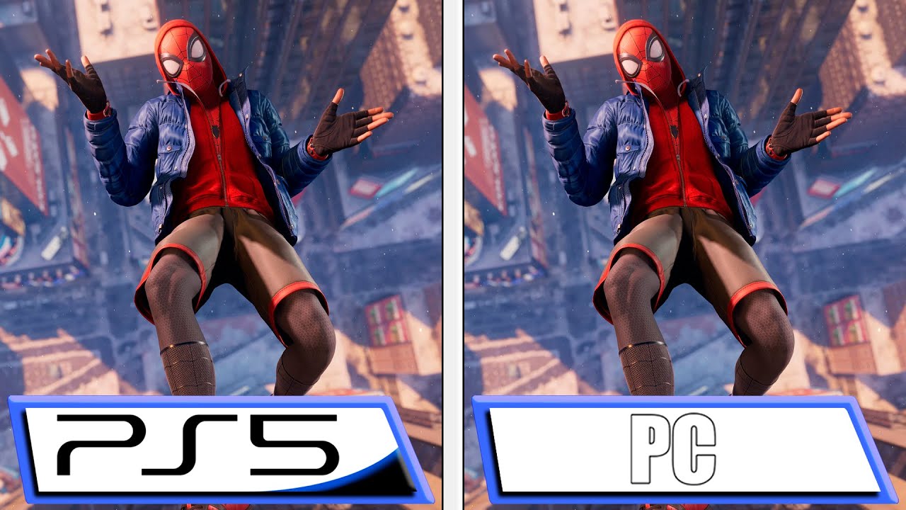 Marvel's Spider-Man Remastered para PC vs PS5 - Review de performance