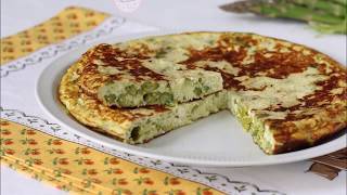 Frittata con asparagi - Omelette with asparagus