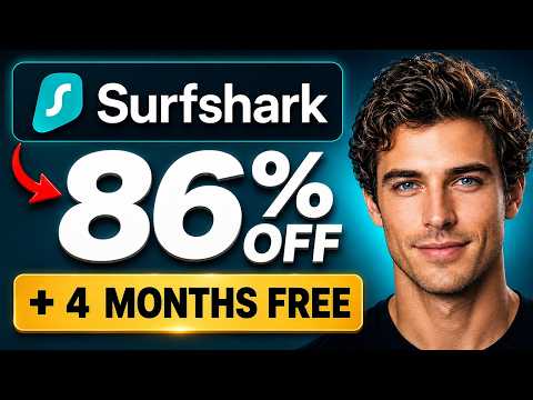 Surfshark Coupon Code | BIGGEST VPN Discount & Free Bonus Months