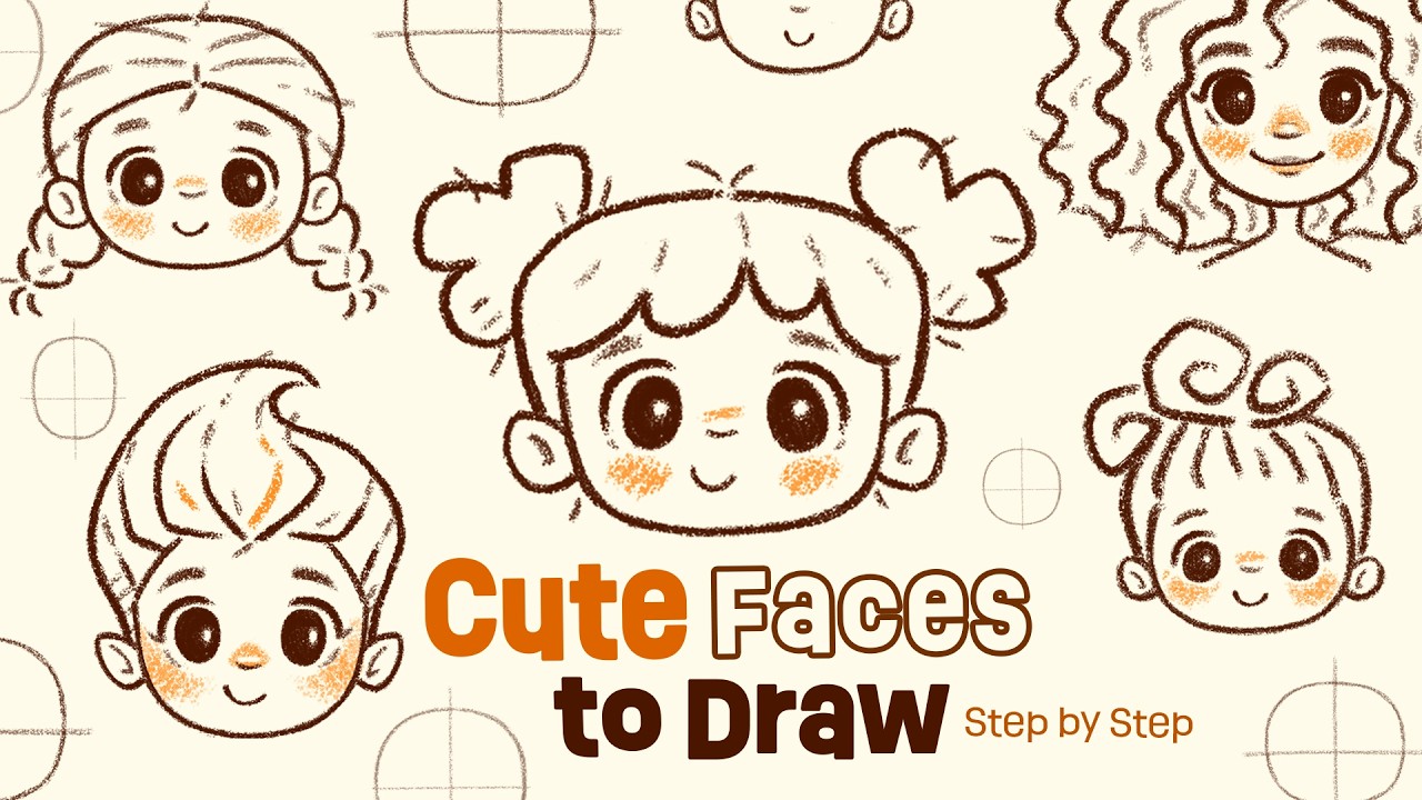 5 Cute Cartoon Face Ideas Kawaii Girl Face Drawing Easy Step By Step 5-cute-cartoon-face-ideas-kawaii-girl-face-drawing-easy-step-by-step