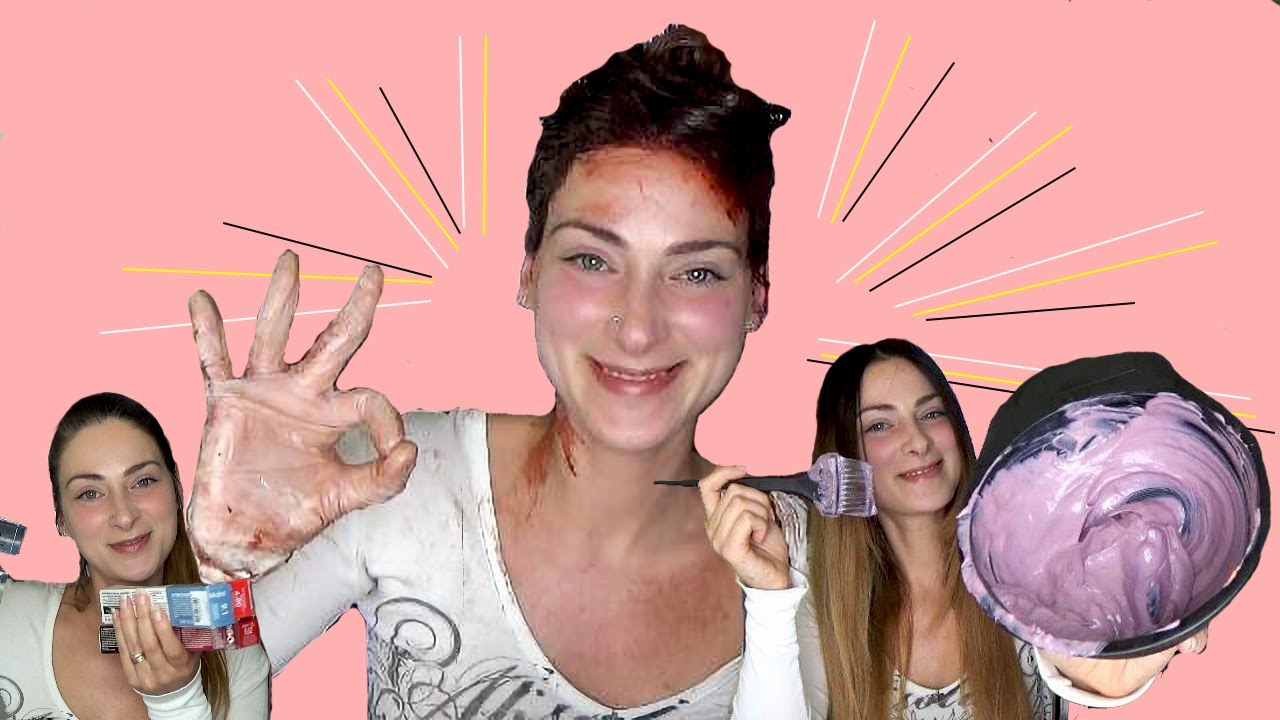 TINGERE I CAPELLI DA SOLI 🌈 TUTORIAL tinta a casa