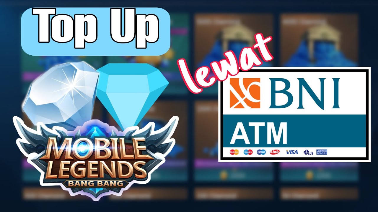 Cara Top Up Diamond ML lewat ATM BNI - YouTube