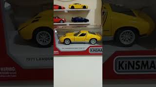 Yellow Lamborghini Miura