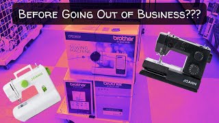 Joann Has Sewing Machines