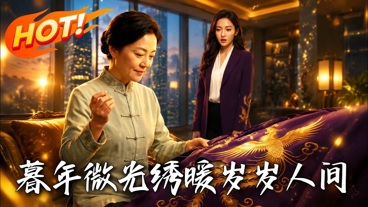 暮年微光：保潔阿姨的頂級刺繡逆襲