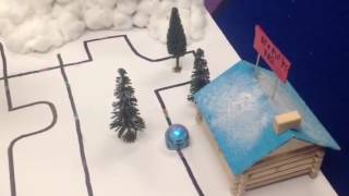 Ozobot’s Snowy Vacation in Park City | Student-Created Map