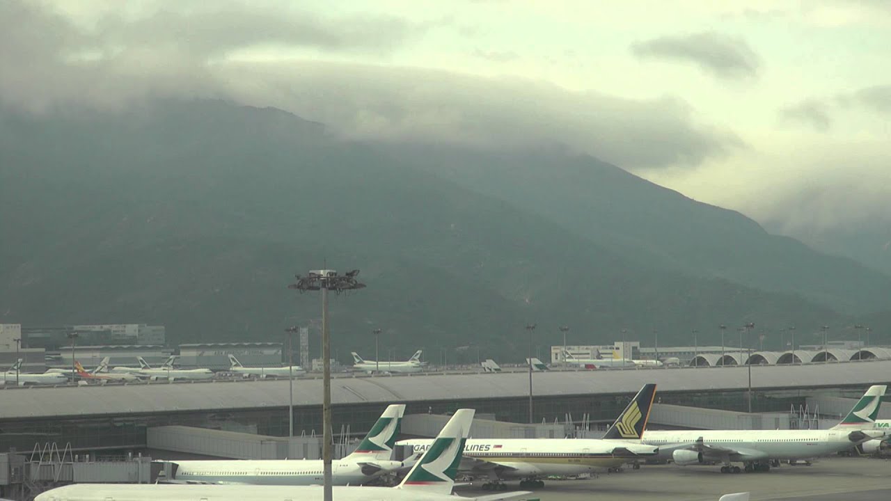 Air Traffic Control Hong Kong Airport Chek Lap Kok Regal Hotel Gate View airbus a220
