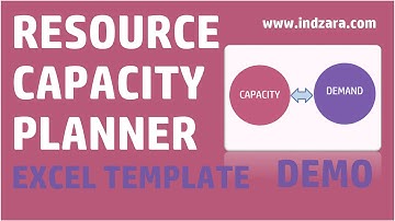 Resource Capacity Planner - Excel Template  v1 - Demo