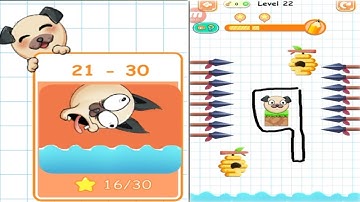 Save the puppy: pet dog rescue | level 21 to 30 || android gameplay walkthrough #savethedoge #petdog