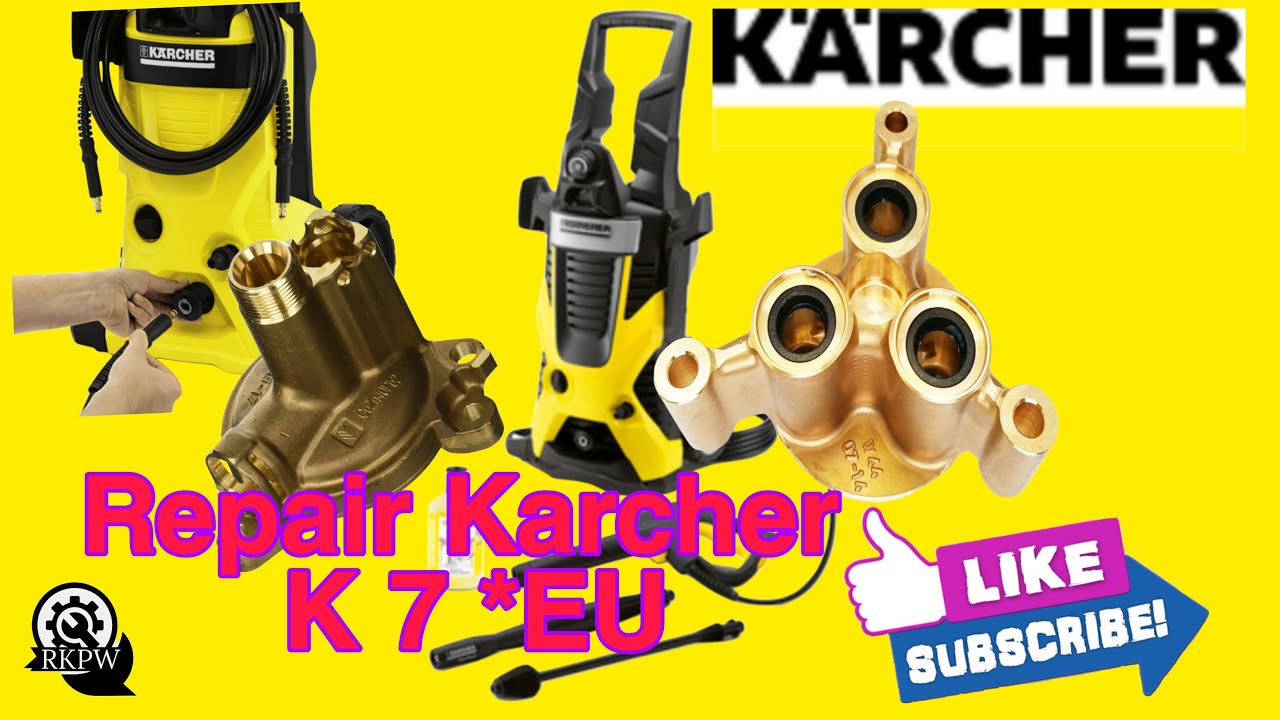 How to repair Karcher K 7 High Pressure