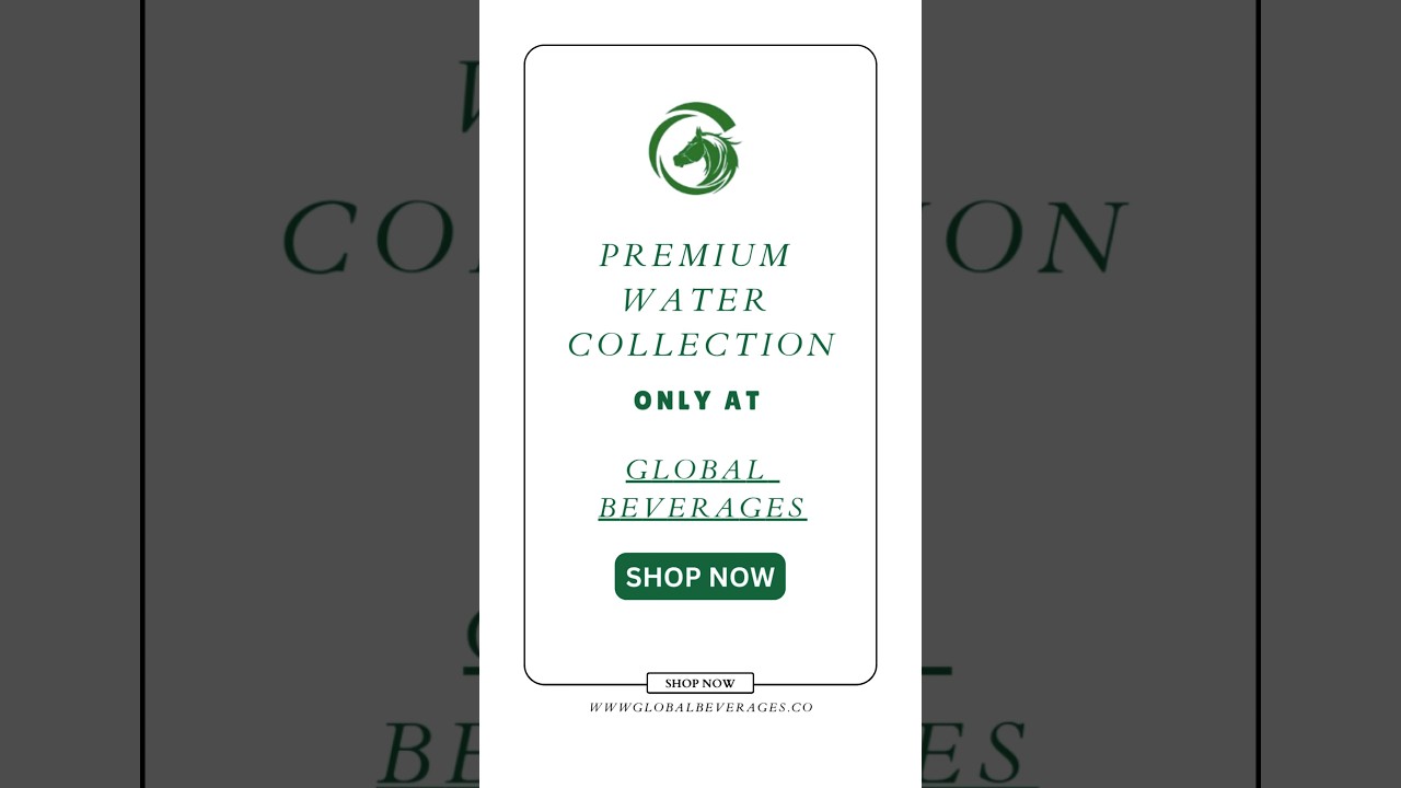 Premium water available with 