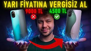 Yarı Fiyatına VERGİSİZ TELEFON ALDIM - Nasıl Yapılır?