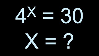 A nice exponential equation | Can you solve this? | Math Olympiad