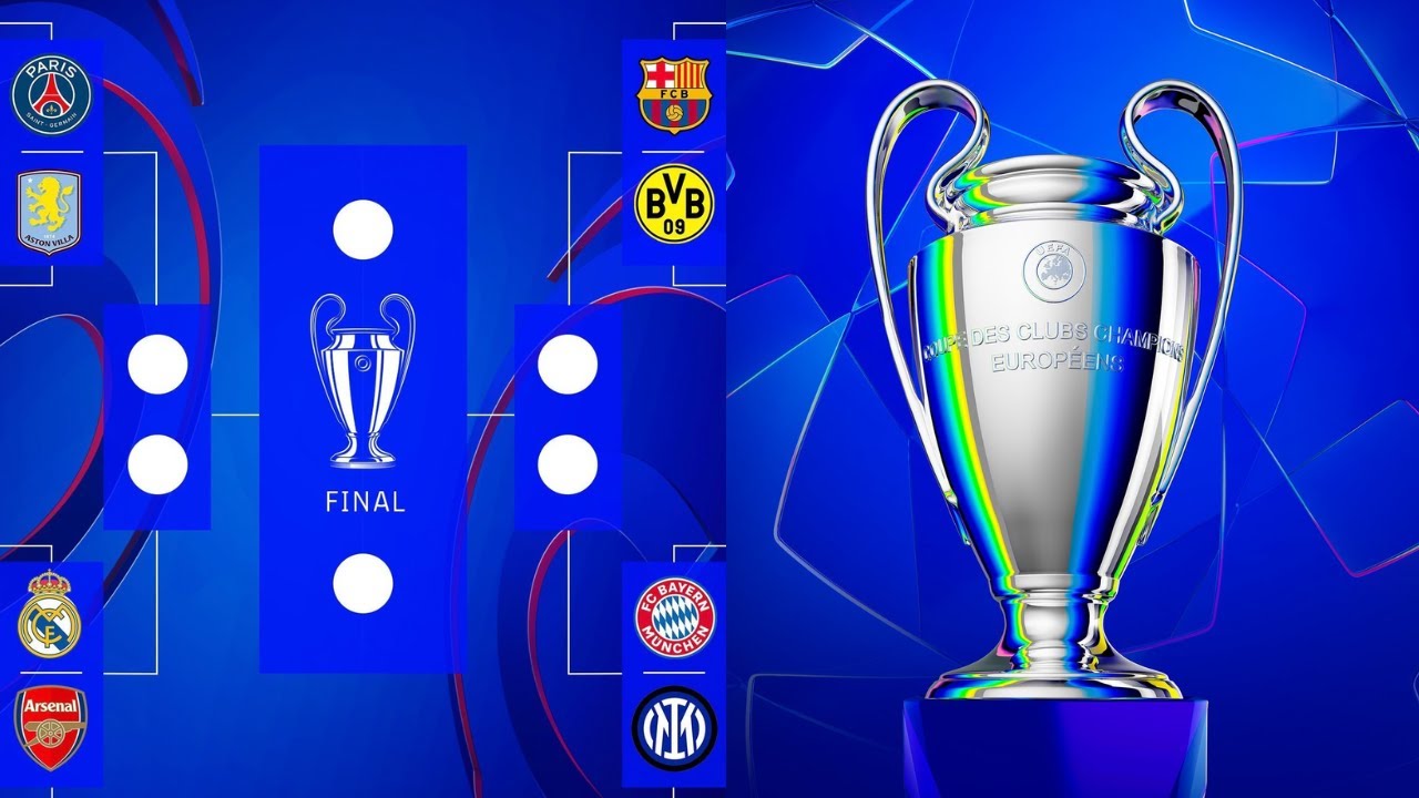 LISTOS LOS CUARTOS DE FINAL DE LA UEFA CHAMPIONS LEAGUE - YouTube