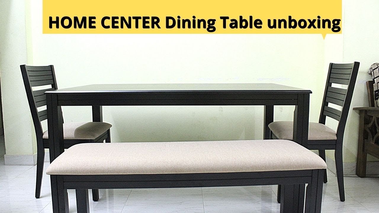 Home centre Montaya Dining table Unboxing Tamil YouTube
