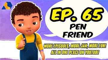 Jan Cartoon in Urdu || Pen Friend || Official Cartoon Remastered || S01 E65