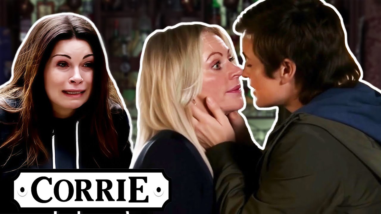Becky Kisses Lisa In Front Of Carla | Coronation Street - YouTube