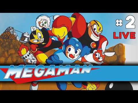 Mega Man 1 - Part 2 - LIVE