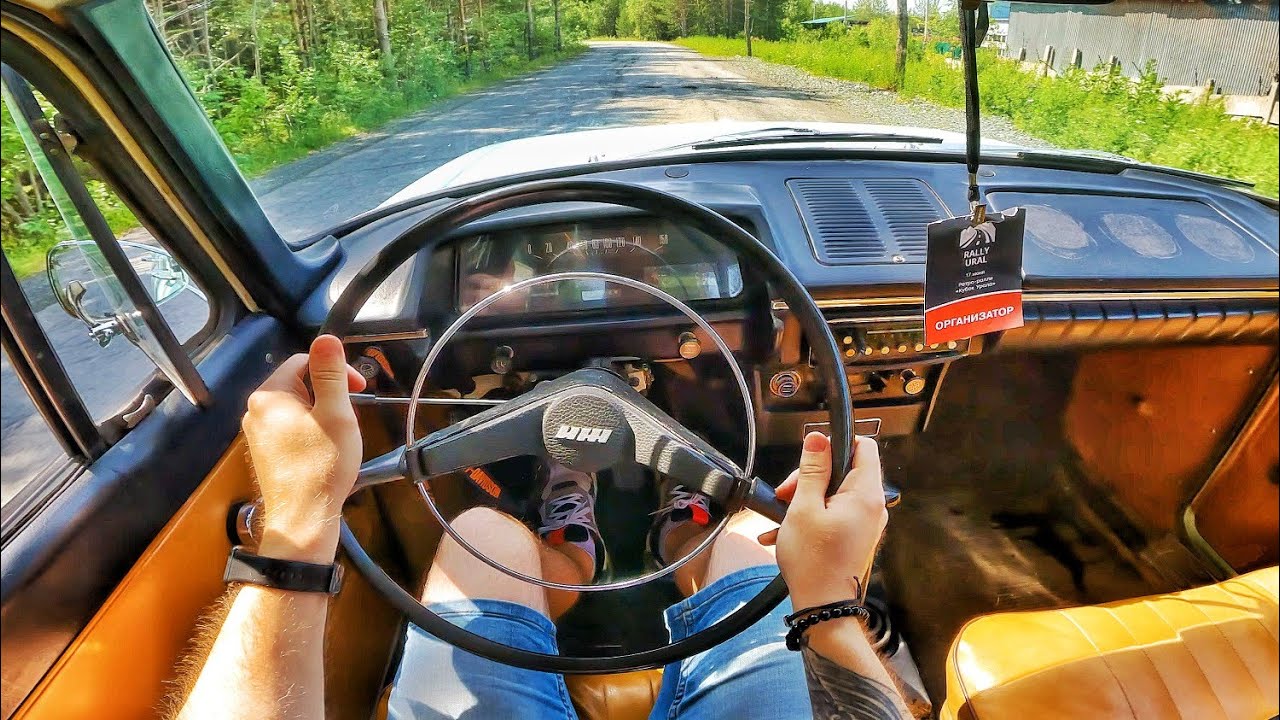 1976 Москвич 412 - POV ОБЗОР И ТЕСТ-ДРАЙВ