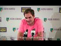 Federer: i feel very old when I see the ranking