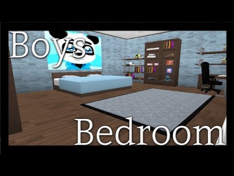 Roblox Welcome to Bloxburg  Boys  Bedroom  YouTube