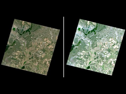 Spatial Convolution Gaussian  Filter - EnMAP-Box Live Demonstration