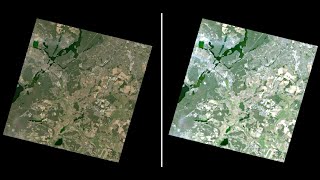 Spatial Convolution Gaussian  Filter - EnMAP-Box Live Demonstration