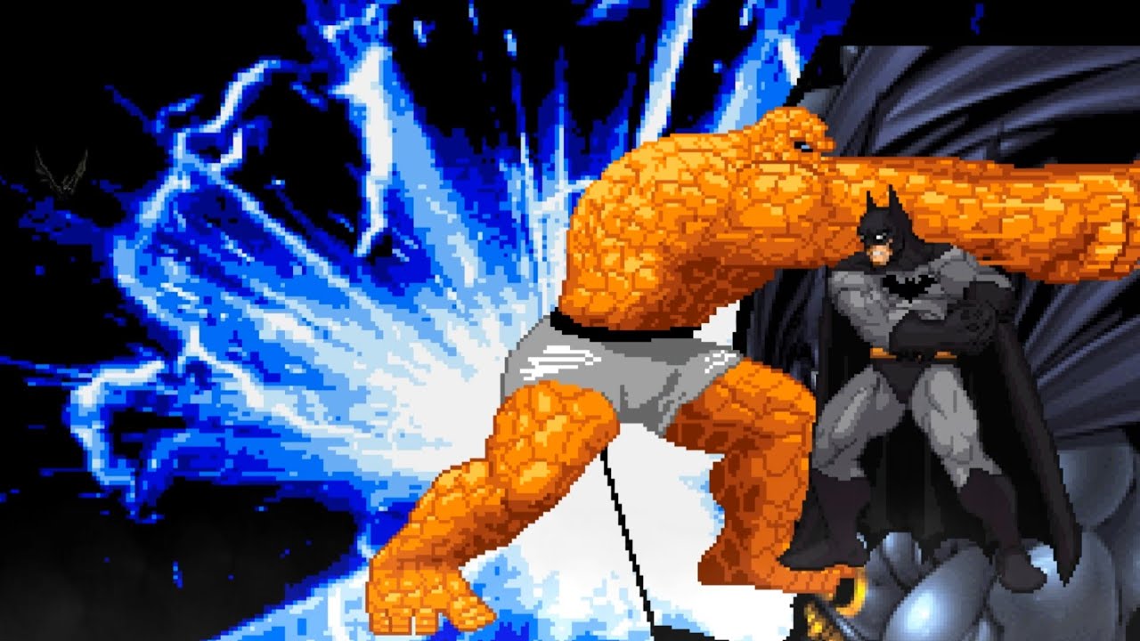 BATMAN vs THE THING The most epic fight ever made ! - YouTube