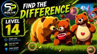 Find The Difference | Level 14 | Can you find all 10 differences in this level 🔍