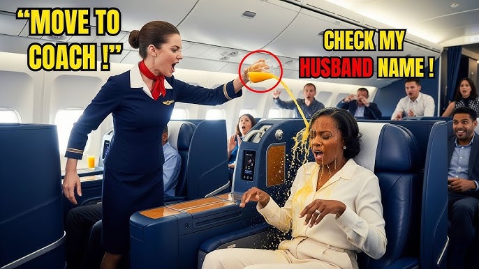 Flight Attendant Poured Juice on a Black Woman—Minutes Later, Her Billionaire Husband Fired the Crew - YouTube