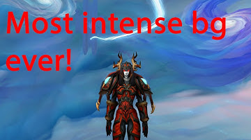 The most intense bg ever! - Balance druid pvp - Shadowlands 9.2.5