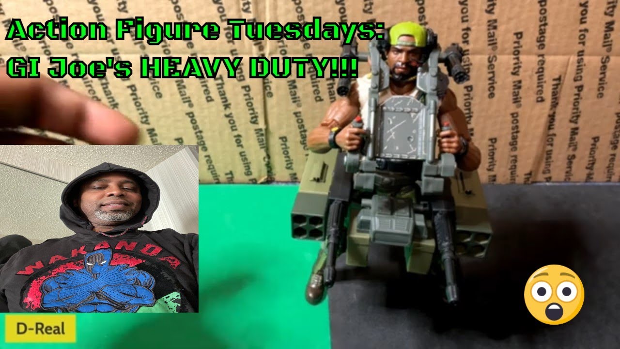 Вторники с фигурками героев: GI Joe's Heavy Duty!!!