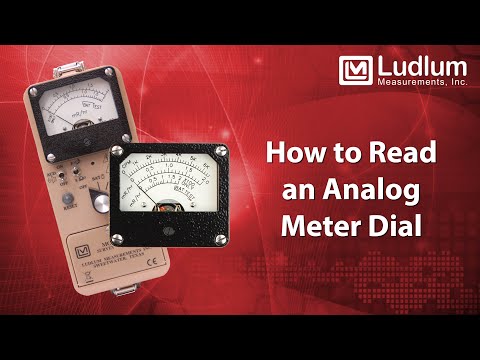 How To Read an Analog Meter Dial